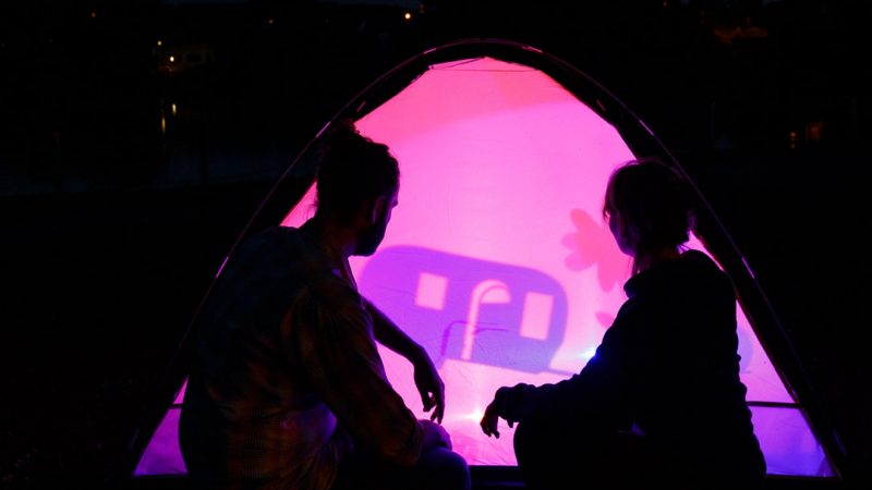 „WITHIN – Lichtinstallation und Schattenspiel“ in Hattingen